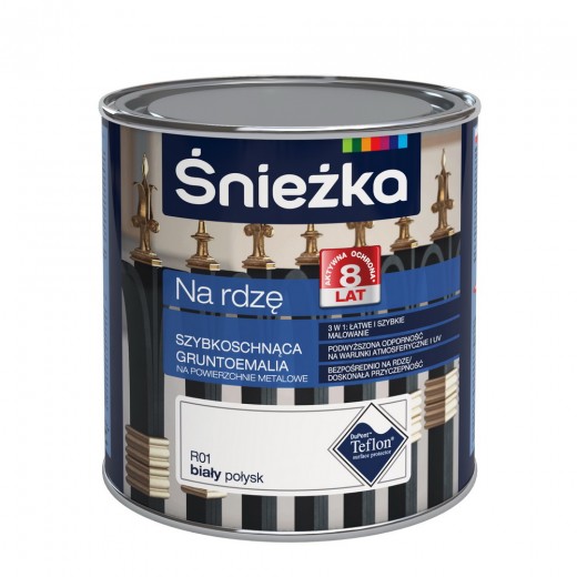 SNIEZKA NA RDZE TEFLON, 0,65 L, neagra, vopsea pt metal